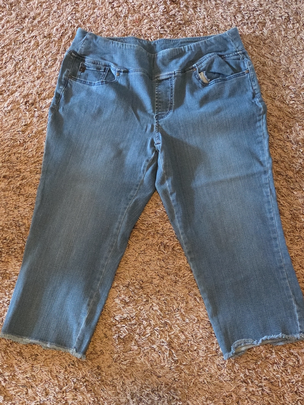 Belle by Kim Gravel Crop Jeans Size 16P